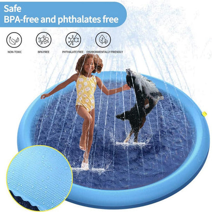 dog water spray mat