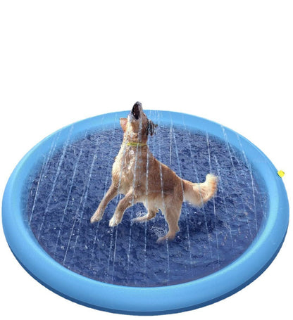 dog water spray mat