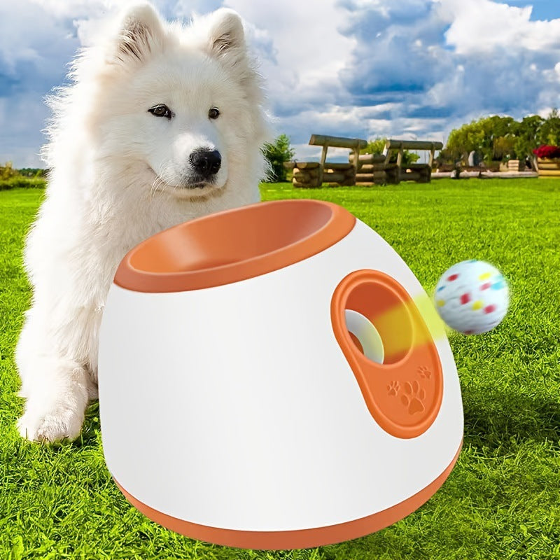 Automatic Pet Ball Launcher with Adjustable Distance