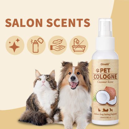 Pet Perfume Wholesale, Dog-Specific Deodorant, Long-Lasting Cherry Blossom Spray Deodorant, Shower Gel, Exclusively for Cross-Border Sales