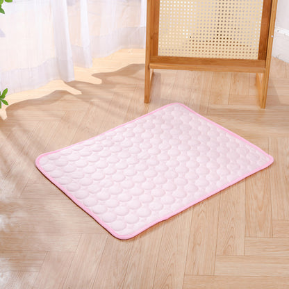 Pet Ice Silk Cooling Mat Summer Cooling Pad Dog Scratch-Resistant Cooling Mat